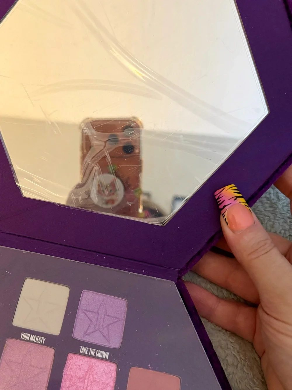 New Jeffree Star Cosmetics Blood Lust Palette No Box | Purple Velvet